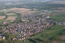 Beinheim dans le département Bas Rhin, France d'un drone