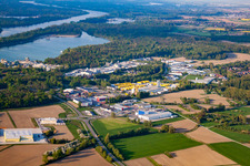 Photographie aérienne de Quartier Freistett in Rheinau dans le département Bade-Wurtemberg, Allemagne