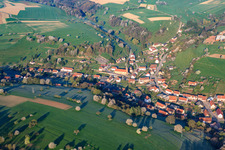 De l'est à Breidenbach dans le département Moselle, France