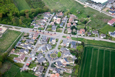 Photographie aérienne de Hettange-Grande dans le département Moselle, France