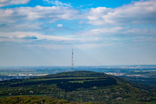 Vue aérienne de Escherange dans le département Moselle, France