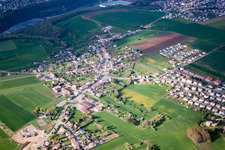 Vue aérienne de Cutry dans le département Meurthe et Moselle, France