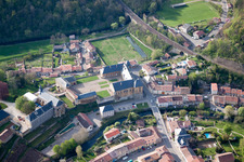 Vue aérienne de Cons-la-Grandville dans le département Meurthe et Moselle, France