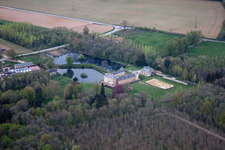 Vue aérienne de Rubécourt-et-Lamécourt dans le département Ardennes, France