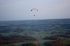 Vue aérienne de Saint-Marcel dans le département Ardennes, France
