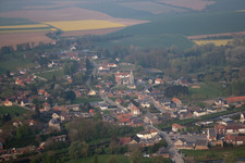 Photographie aérienne de Vendhuile dans le département Aisne, France