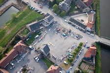 Vendhuile dans le département Aisne, France depuis l'avion