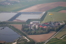 Vue aérienne de Boiry-Sainte-Rictrude dans le département Pas de Calais, France