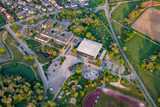 Photographie aérienne de Salle celtique à le quartier Mörsch in Rheinstetten dans le département Bade-Wurtemberg, Allemagne