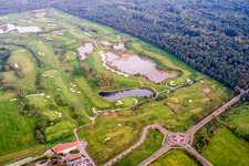 Photographie aérienne de Club de golf Landgut Dreihof SÜW à Essingen dans le département Rhénanie-Palatinat, Allemagne