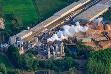 Photographie aérienne de Zone industrielle de Nolde à Germersheim dans le département Rhénanie-Palatinat, Allemagne