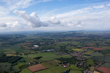 Vue aérienne de Les cumuls augmentent à Withington dans le département Angleterre, Grande Bretagne