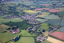 Vue aérienne de Withington dans le département Angleterre, Grande Bretagne