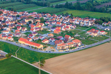 Photographie aérienne de Sur la haute piste à Kandel dans le département Rhénanie-Palatinat, Allemagne