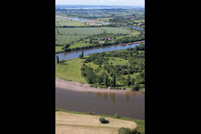 Vue aérienne de Genou de la rivière Severn près de Oakle Street à Gloucester dans le département Angleterre, Vereinigtes Königreich