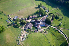 Vue aérienne de Hôtel Ransbrunnerhof à Eppenbrunn dans le département Rhénanie-Palatinat, Allemagne