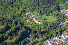 Altschlossstraße 2-8 à Eppenbrunn dans le département Rhénanie-Palatinat, Allemagne depuis l'avion