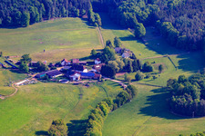 Vue oblique de Hôtel Ransbrunnerhof à Eppenbrunn dans le département Rhénanie-Palatinat, Allemagne