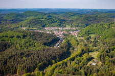 Vue aérienne de Quartier Hochstellerhof in Trulben dans le département Rhénanie-Palatinat, Allemagne