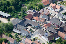 Image drone de Niederlauterbach dans le département Bas Rhin, France