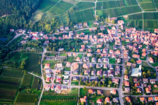 Quartier Rechtenbach in Schweigen-Rechtenbach dans le département Rhénanie-Palatinat, Allemagne hors des airs