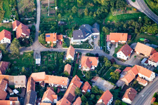 Quartier Schweigen in Schweigen-Rechtenbach dans le département Rhénanie-Palatinat, Allemagne hors des airs