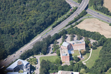 Vue aérienne de Raddisson Blu à Ettlingen dans le département Bade-Wurtemberg, Allemagne