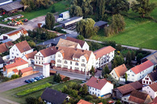 Saarstraße à Kandel dans le département Rhénanie-Palatinat, Allemagne d'en haut
