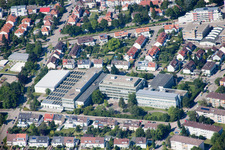 Vue aérienne de École Albert Einstein à Ettlingen dans le département Bade-Wurtemberg, Allemagne