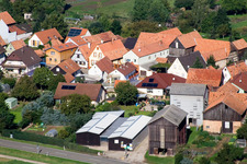 Photographie aérienne de Brehmstr à le quartier Minderslachen in Kandel dans le département Rhénanie-Palatinat, Allemagne