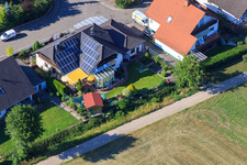 Vue aérienne de Raiffeisenring à Hatzenbühl dans le département Rhénanie-Palatinat, Allemagne