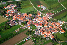 Niederhorbach dans le département Rhénanie-Palatinat, Allemagne d'en haut