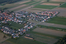Quartier Hayna in Herxheim bei Landau dans le département Rhénanie-Palatinat, Allemagne hors des airs