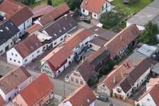 Saarstraße à Kandel dans le département Rhénanie-Palatinat, Allemagne d'en haut