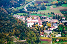 Clinique psychiatrique d'État de Landeck à Klingenmünster dans le département Rhénanie-Palatinat, Allemagne hors des airs