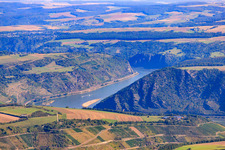 Loreley dans le département Rhénanie-Palatinat, Allemagne d'en haut