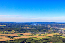 Vue aérienne de Sinzig dans le département Rhénanie-Palatinat, Allemagne