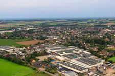 Vue aérienne de GATE41 Logistics GmbH (Grefrath) et Körner Society for Industrial Services mbH à Grefrath dans le département Rhénanie du Nord-Westphalie, Allemagne