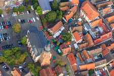 Photographie aérienne de Fête de la ville 2011 au Plätzel à Kandel dans le département Rhénanie-Palatinat, Allemagne