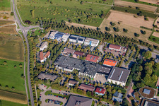 Vue aérienne de Atelier à le quartier Busenbach in Waldbronn dans le département Bade-Wurtemberg, Allemagne