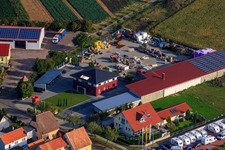 BURG-HAUS GmbH à Minfeld dans le département Rhénanie-Palatinat, Allemagne vue d'en haut