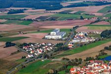 Vue aérienne de Magasin d'usine PUMA à le quartier Possenfelden in Schlüsselfeld dans le département Bavière, Allemagne