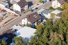 Photographie aérienne de Règlement de Garden City à Kandel dans le département Rhénanie-Palatinat, Allemagne