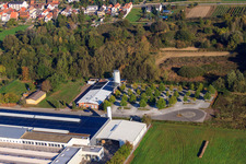 Photographie aérienne de Zone industrielle d'Am Bruchbach à le quartier Schaidt in Wörth am Rhein dans le département Rhénanie-Palatinat, Allemagne