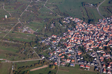 Quartier Büchelberg in Wörth am Rhein dans le département Rhénanie-Palatinat, Allemagne d'un drone