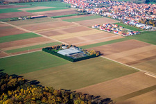Vue aérienne de Sudètes à Steinweiler dans le département Rhénanie-Palatinat, Allemagne