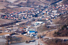 Vue aérienne de Quartier Neuenbürg in Kraichtal dans le département Bade-Wurtemberg, Allemagne