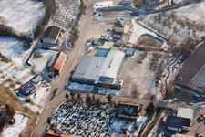 AVN GmbH à le quartier Neuenbürg in Kraichtal dans le département Bade-Wurtemberg, Allemagne vue du ciel