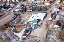 AVN GmbH à le quartier Neuenbürg in Kraichtal dans le département Bade-Wurtemberg, Allemagne depuis l'avion