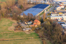 Photographie aérienne de Barthelsmühle à le quartier Minderslachen in Kandel dans le département Rhénanie-Palatinat, Allemagne